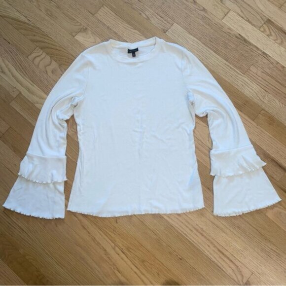 Ruffle Who What Wear Top - Picture 1 of 2
